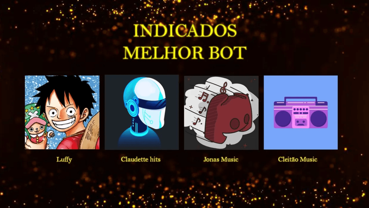 Melhor Bot - participantes