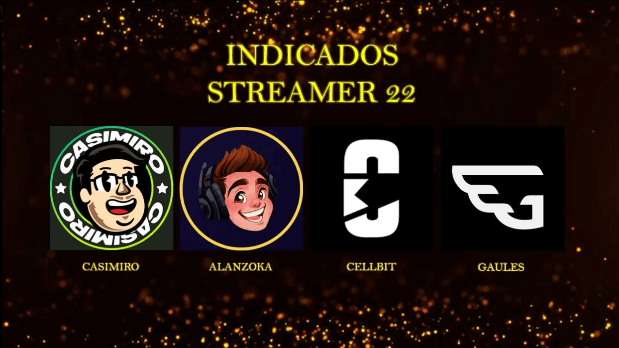Melhor Streamer - participantes